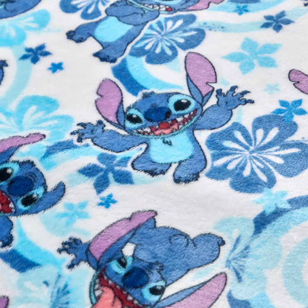 "Pre-Order" HKDL - Stitch 2 in 1 Plush Blanket, Lilo & Stitch