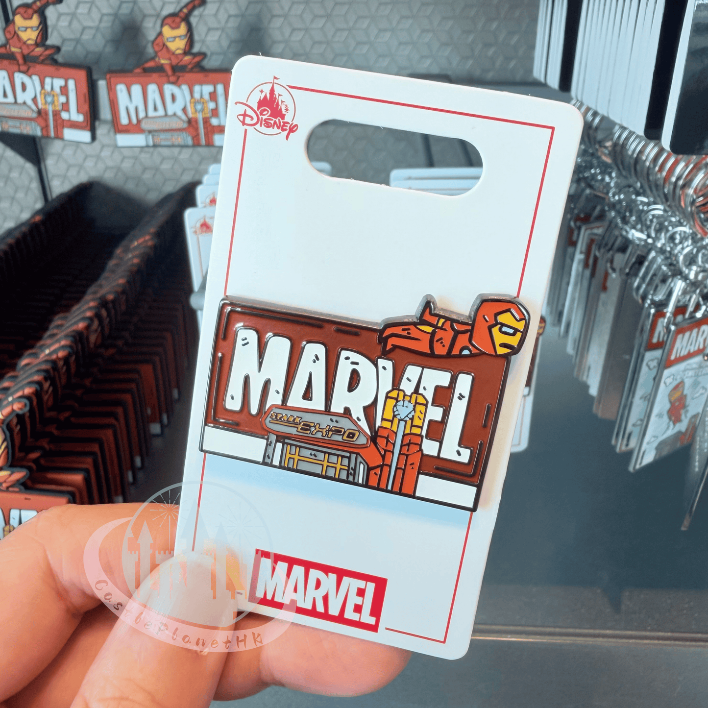 "Pre-Order" HKDL - Iron Man "Stark Expo" pin, Marvel 2026