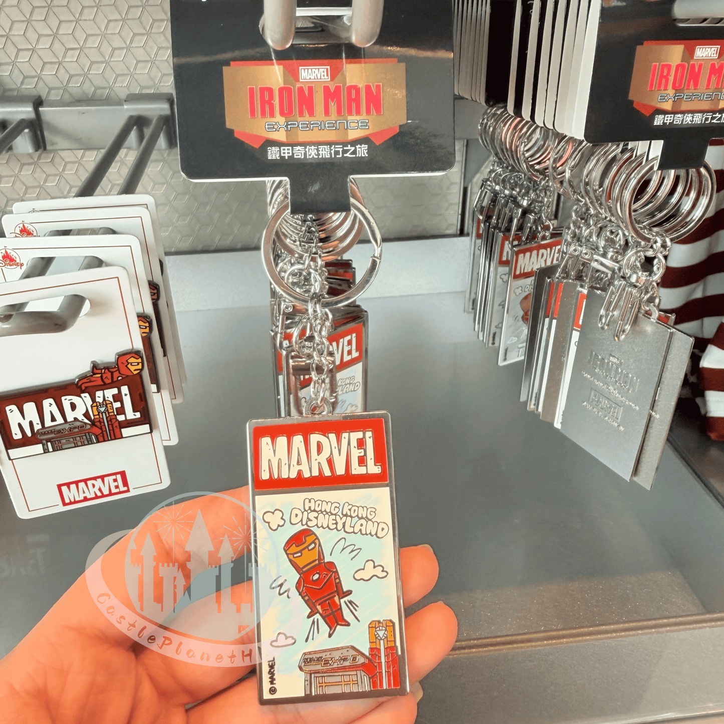 "Pre Order" HKDL - Iron Man "Stark Expo" Keychain, Marvel 2026