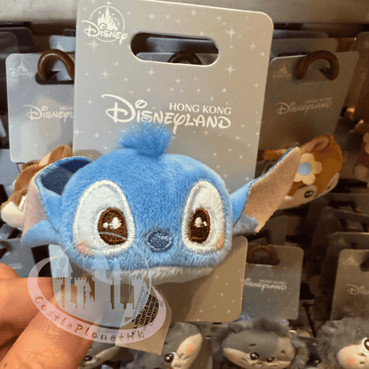 "Pre-Order" HKDL - Stitch Head Plush Hair Scrunchie Accessories, Cute Style 2026