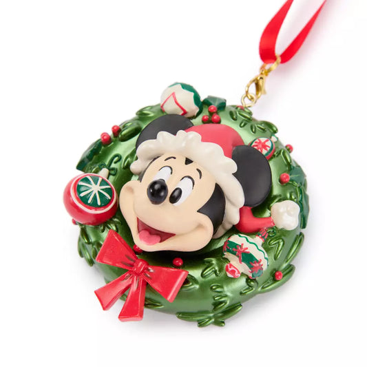 “Pre-order” HKDL - Mickey Mouse Wreath Ornament