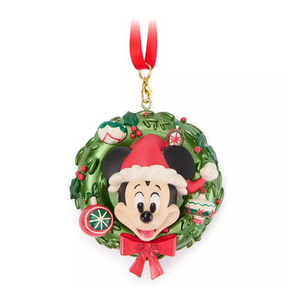 “Pre-order” HKDL - Mickey Mouse Wreath Ornament