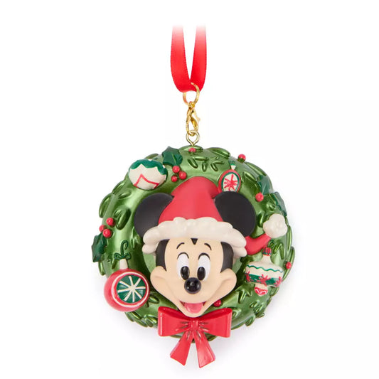 “Pre-order” HKDL - Mickey Mouse Wreath Ornament