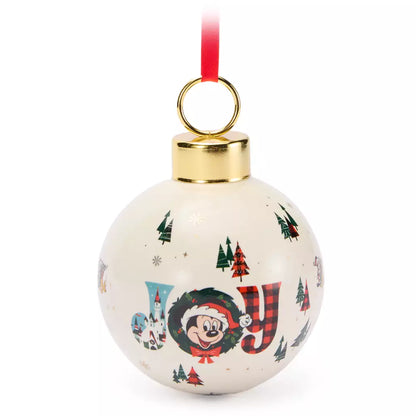 “Pre-order” HKDL - Santa Mickey Mouse ''Joy'' Ornament
