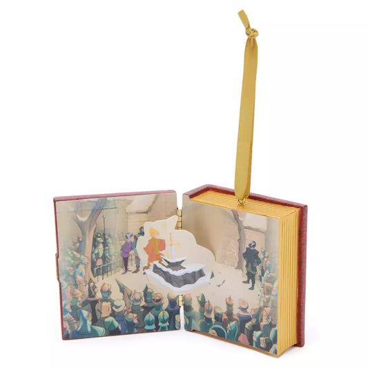 “Pre-order” HKDL - The Sword in the Stone Storybook Musical Sketchbook Ornament