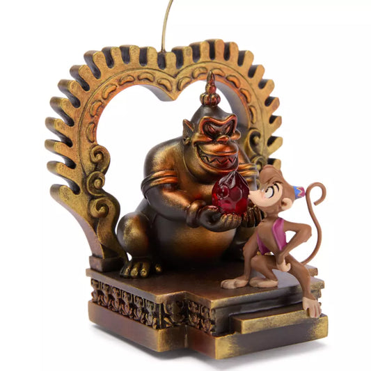 “Pre-order” HKDL - Abu Light-Up and Sound Living Magic Sketchbook Ornament, Aladdin