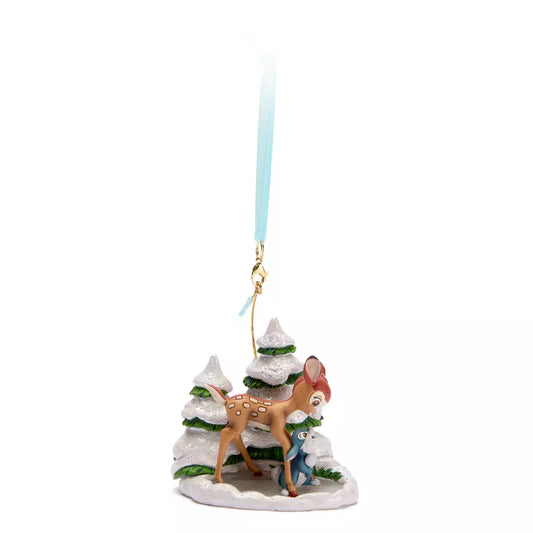 “Pre-order” HKDL - Bambi and Thumper Winter Sketchbook Ornament, Bambi