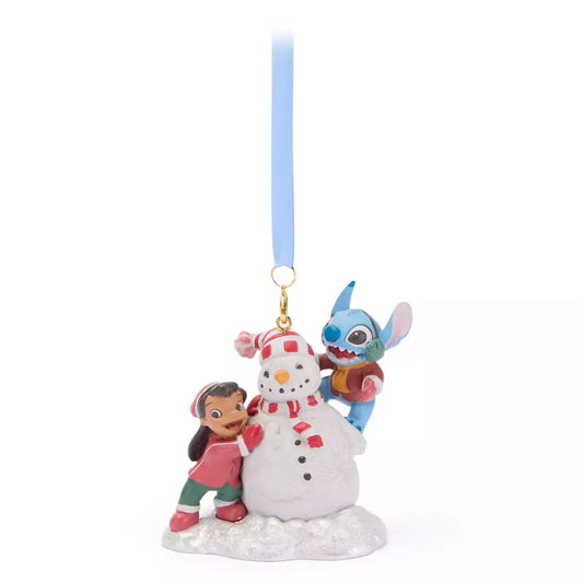 “Pre-order” HKDL - Lilo and Stitch Winter Sketchbook Ornament, Lilo & Stitch