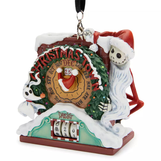 “Pre-order” HKDL - Jack Skellington and Zero Christmas Countdown Ornament, The Nightmare Before Christmas