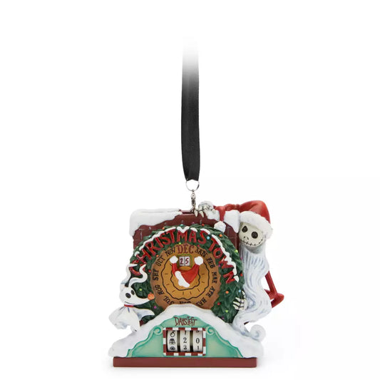 “Pre-order” HKDL - Jack Skellington and Zero Christmas Countdown Ornament, The Nightmare Before Christmas