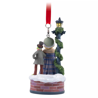 “Pre-order” HKDL - Kermit and Miss Piggy Sketchbook Ornament, The Muppet Christmas Carol