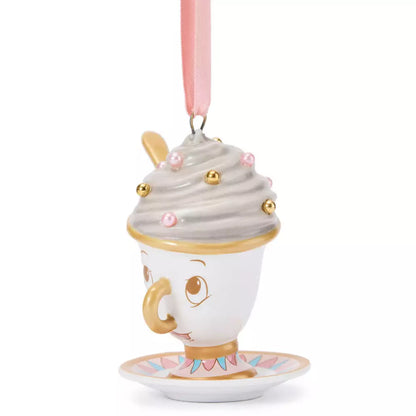 “Pre-order” HKDL - Disney Sugarplum Fairy Tale Chip Ornament, Beauty and the Beast