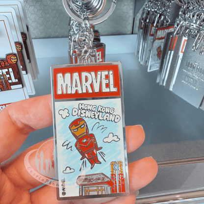 "Pre Order" HKDL - Iron Man "Stark Expo" Keychain, Marvel 2026