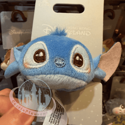 "Pre-Order" HKDL - Stitch Head Plush Hair Scrunchie Accessories, Cute Style 2026