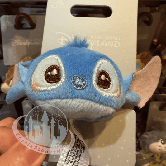 "Pre-Order" HKDL - Stitch Head Plush Hair Scrunchie Accessories, Cute Style 2026