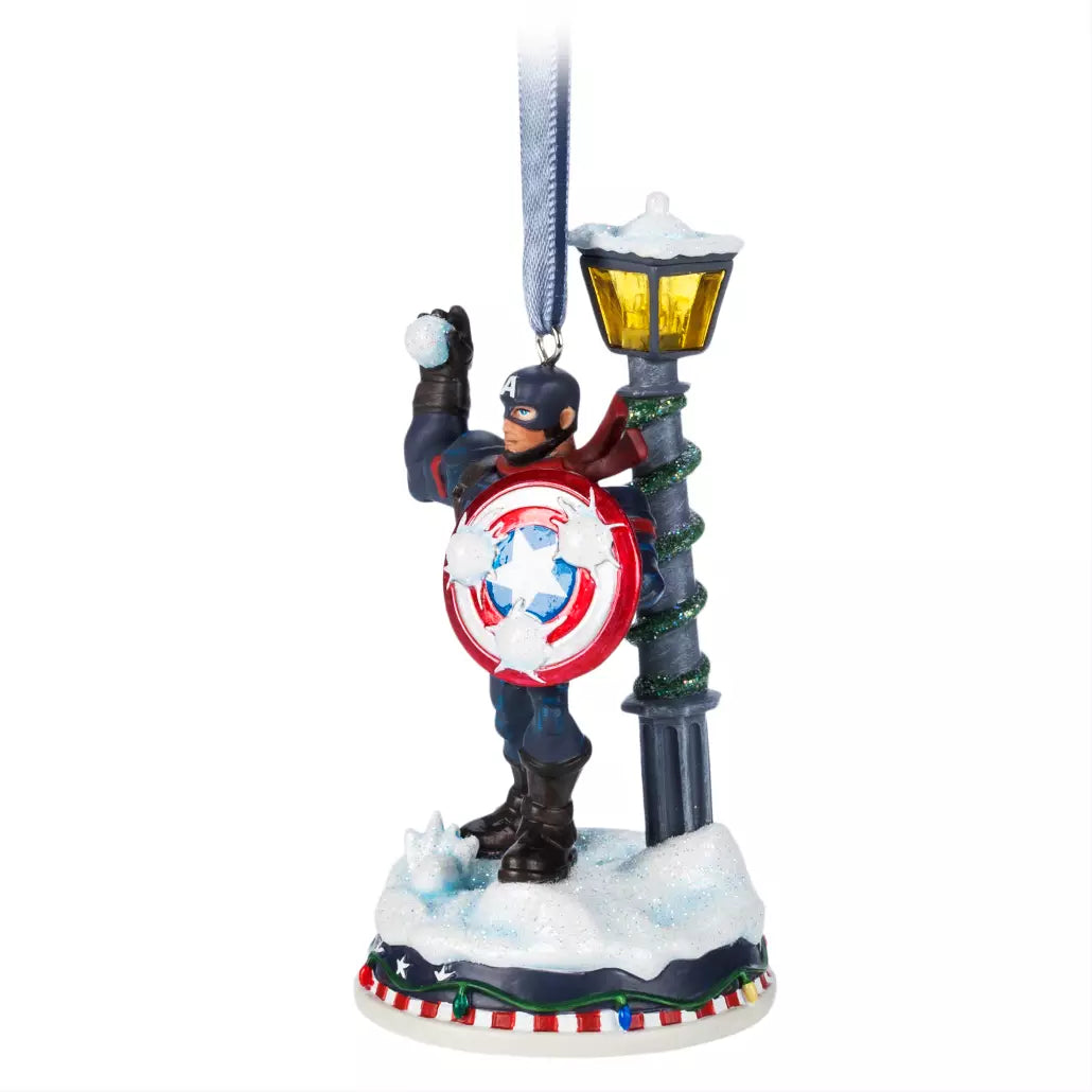 “Pre-order” HKDL - Captain America Light-Up Living Magic Sketchbook Ornament