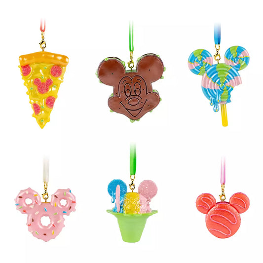 “Pre-order” HKDL - Disney Eats 6-Piece Ornament Set