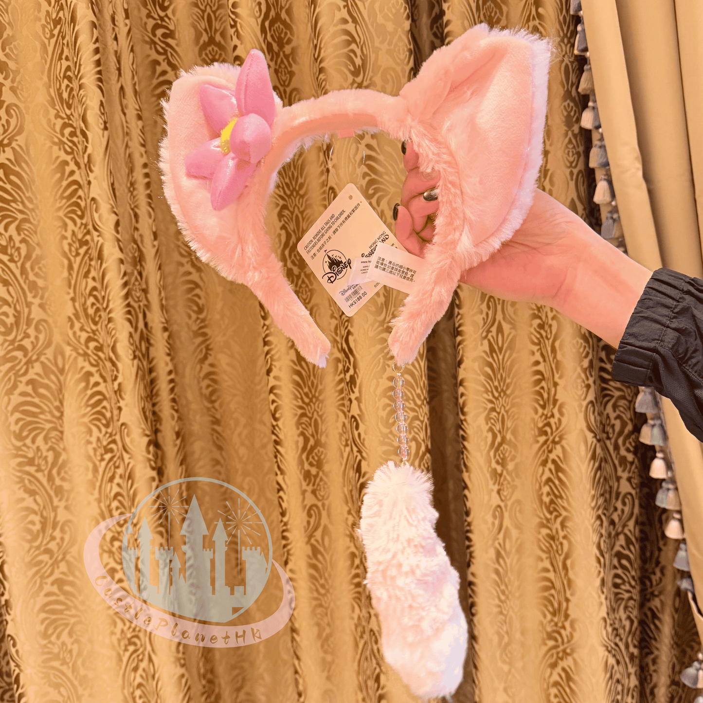 "Pre-Order" HKDL - LinaBell ears Headband with Tail for Adults, Duffy and Friends 2026