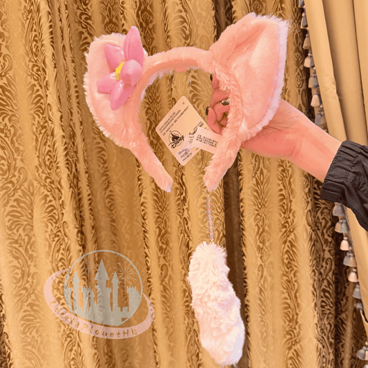 "Pre-Order" HKDL - LinaBell ears Headband with Tail for Adults, Duffy and Friends 2026