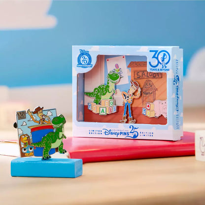"Pre-Order" HKDL - Toy Story 30th Anniversary 3-Piece Pin Set, Limited Edition