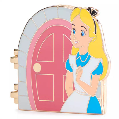 "Pre-Order" HKDL - Alice and White Rabbit Limited Edition Hinged Pin, Alice in Wonderland, Disney Enchanted Doors