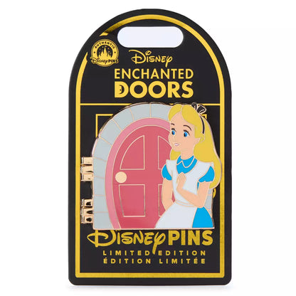 "Pre-Order" HKDL - Alice and White Rabbit Limited Edition Hinged Pin, Alice in Wonderland, Disney Enchanted Doors
