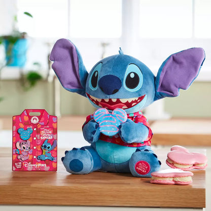 “Pre-order” HKDL - Stitch Attacks Snacks Plush, Macaron, March