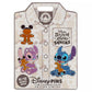 “Pre-order” HKDL - Stitch Attacks Snacks Pin Set, Gingerbread, November