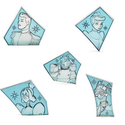 “Pre-order” HKDL - Cinderella 75th Anniversary 2-Piece Mystery Pin Blind Pack