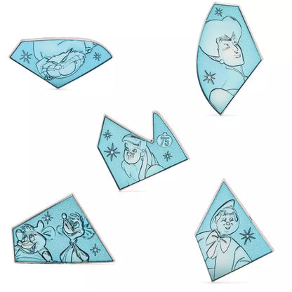“Pre-order” HKDL - Cinderella 75th Anniversary 2-Piece Mystery Pin Blind Pack