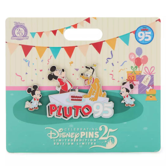 "Pre-Order" HKDL - Pluto 95th Anniversary Limited Edition Pin Set