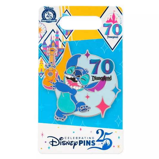 "Pre-Order" HKDL - Stitch Pin, Disneyland 70th Anniversary