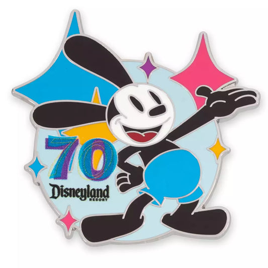 "Pre-Order" HKDL - Oswald Pin, Disneyland 70th Anniversary