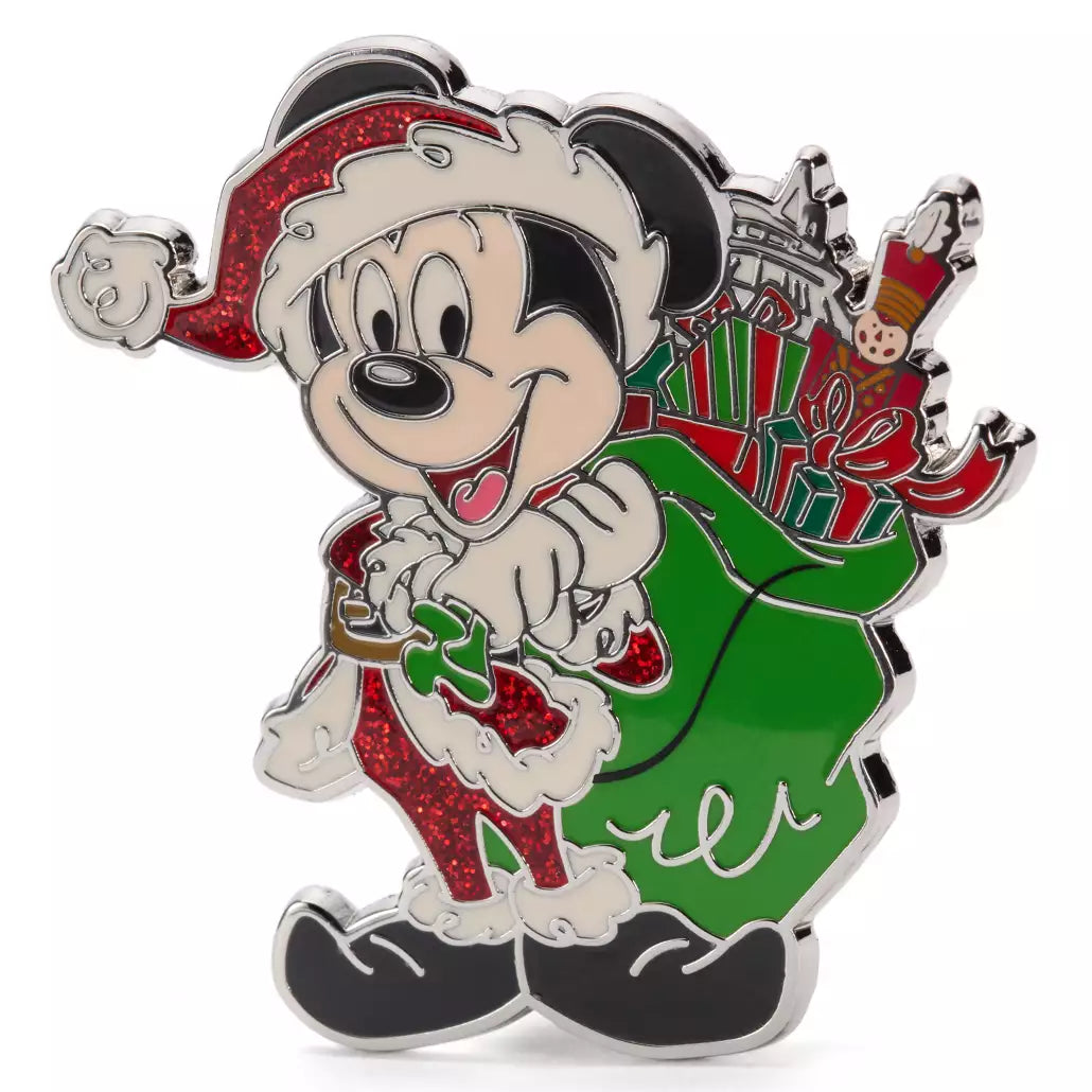 "Pre-Order" HKDL - Santa Mickey Mouse Holiday Pin