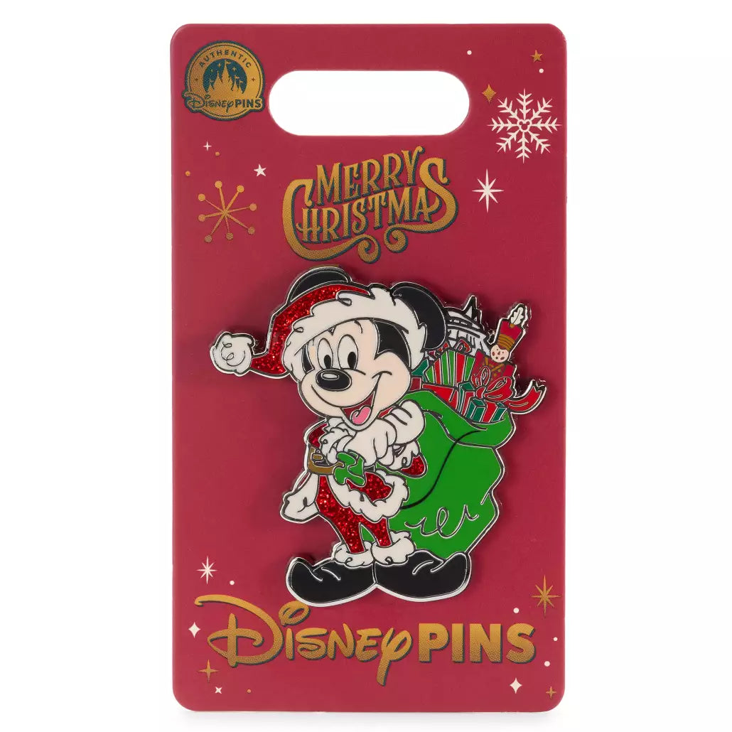 "Pre-Order" HKDL - Santa Mickey Mouse Holiday Pin