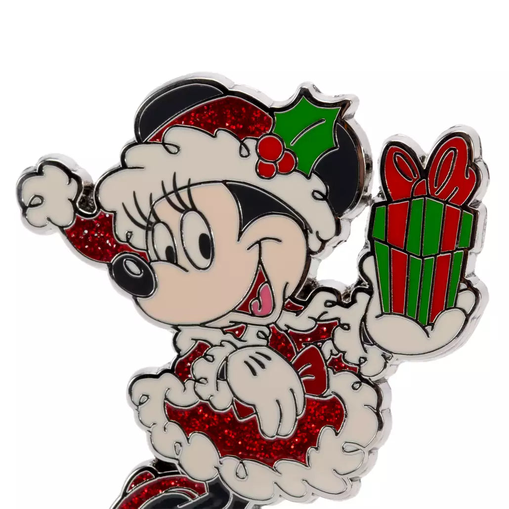 "Pre-Order" HKDL - Mrs. Santa Minnie Mouse Holiday Pin
