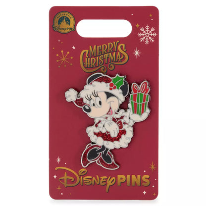 "Pre-Order" HKDL - Mrs. Santa Minnie Mouse Holiday Pin