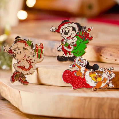 "Pre-Order" HKDL - Santa Mickey Mouse Holiday Pin