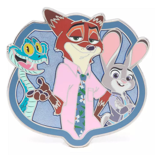 "Pre-Order" HKDL - Nick, Judy and Gary Pin, Zootopia 2