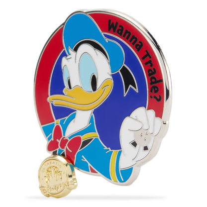 "Pre-Order" HKDL - Donald Duck 'Want to Trade?' Pin