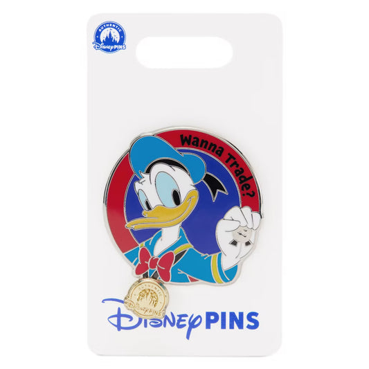 "Pre-Order" HKDL - Donald Duck 'Want to Trade?' Pin