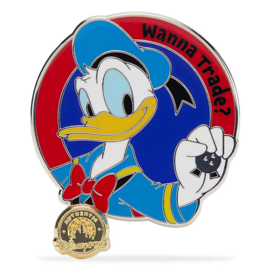 "Pre-Order" HKDL - Donald Duck 'Want to Trade?' Pin