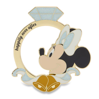 "Pre-Order" HKDL - Minnie Mouse Bride Pin, Happily Ever After 2026