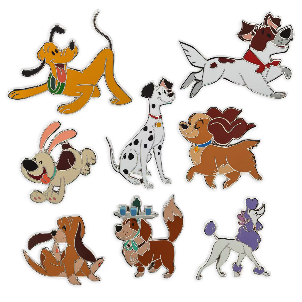 "Pre-Order" HKDL - Disney Dogs 2-Piece Mystery Pin Blind Pack