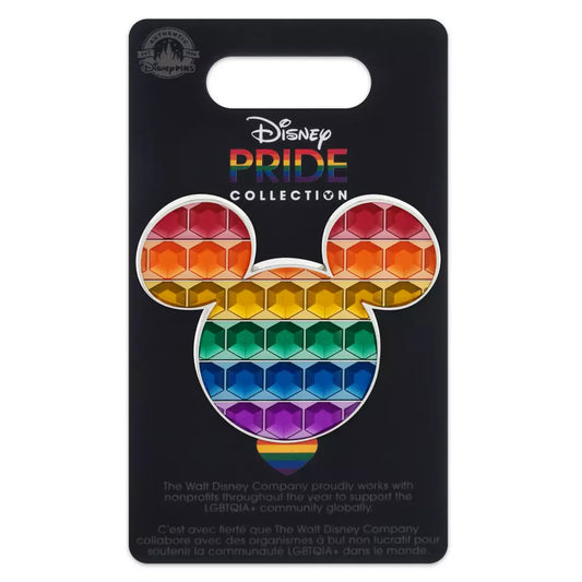 “Pre-order” HKDL - Mickey Mouse Icon Pin, Disney Pride Collection