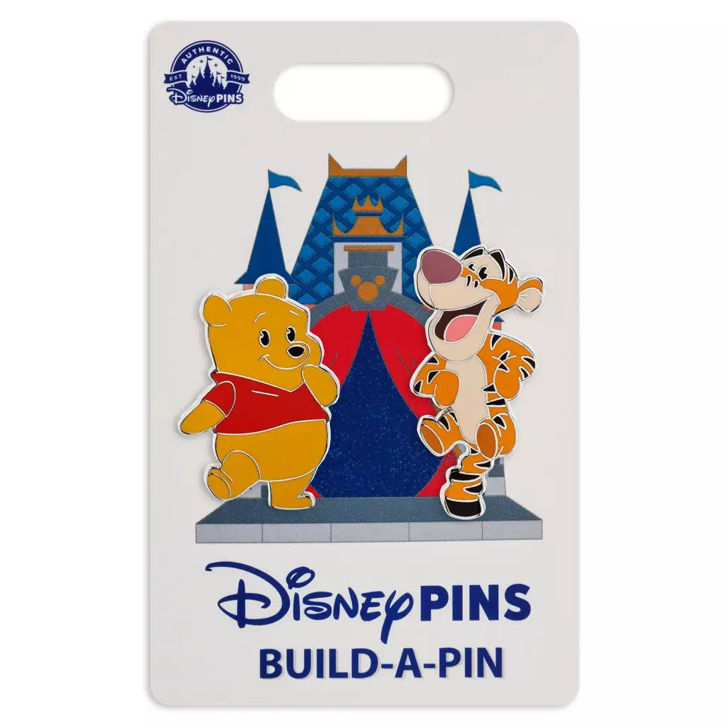 "Pre Order" HKDL - Winnie the Pooh and Tigger 2-Piece Build-a-Pin Set