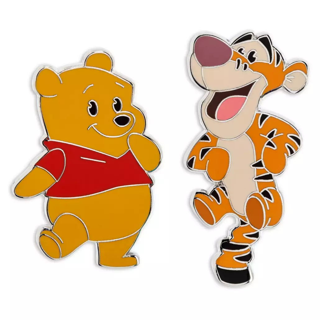 "Pre Order" HKDL - Winnie the Pooh and Tigger 2-Piece Build-a-Pin Set