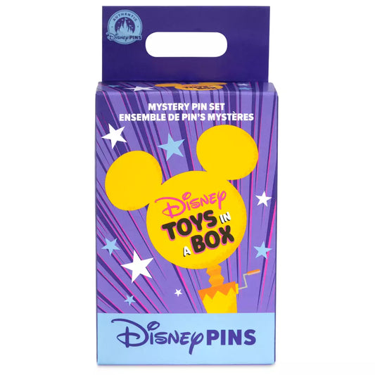"Pre-Order" HKDL - Disney Toys in a Box Mystery 2-Piece Pin Blind Pack