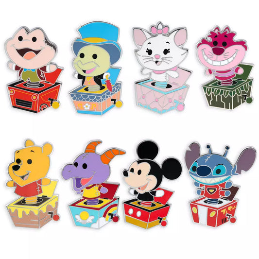 "Pre-Order" HKDL - Disney Toys in a Box Mystery 2-Piece Pin Blind Pack