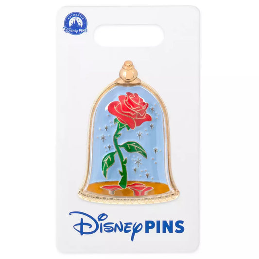 "Pre-Order" HKDL - Enchanted Rose Pin, Beauty and the Beast